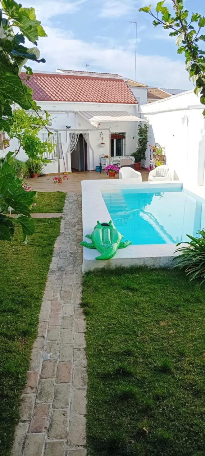 Casa Con Piscina Cerca De Sevilla Carrion de Los Cespedes Kültér fotó